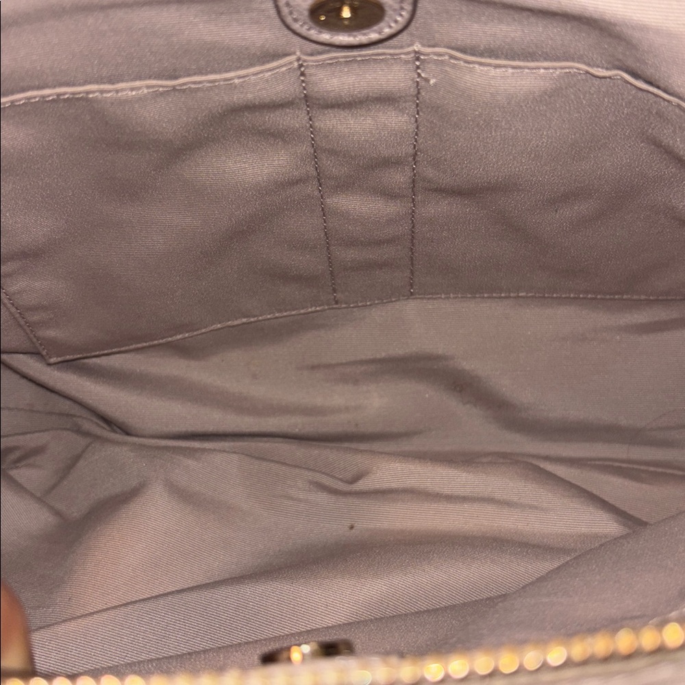 Coach Christie Carryall F36606 Leather Shoulder Bag with Gold Accents - Picture 13 of 13